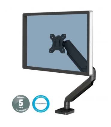 Soporte de mesa para monitor fellowes 8043301/ giratorio/ inclinable/ hasta 8kg