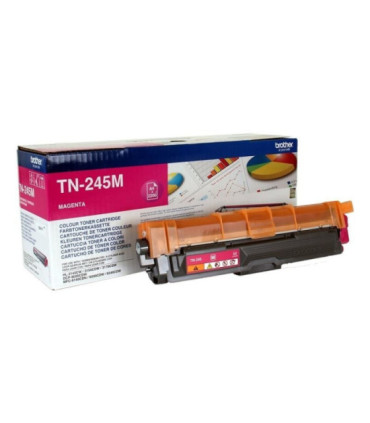 Tóner original brother tn-245m alta capacidad/ magenta