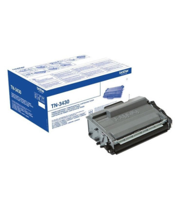 Tóner original brother tn-3430/ negro