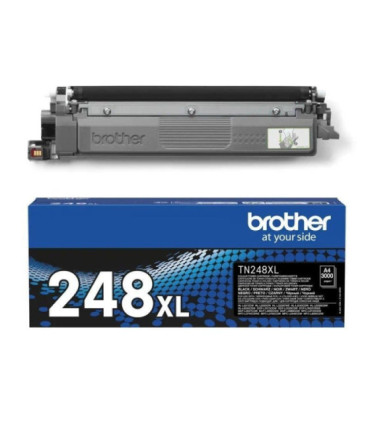 Tóner original brother tn248xlbk alta capacidad/ negro