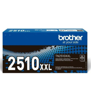 Tóner original brother tn2510xxl alta capacidad/ negro