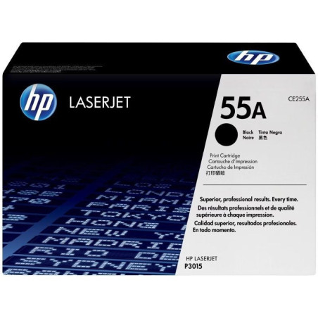 Tóner original hp nº55a/ negro
