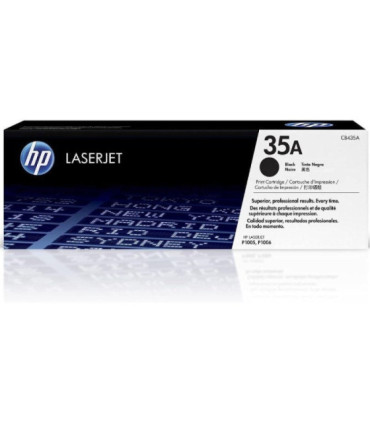 Tóner original hp nº35a/ negro
