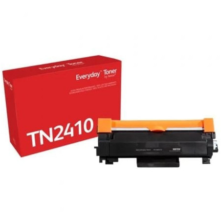 Tóner compatible xerox 006r04791 compatible con brother tn2410/ 1200 páginas/ negro