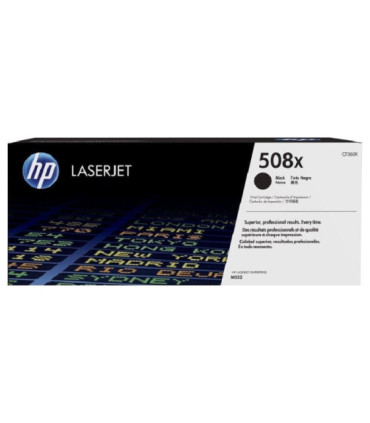 Tóner original hp nº508x xl alta capacidad/ negro