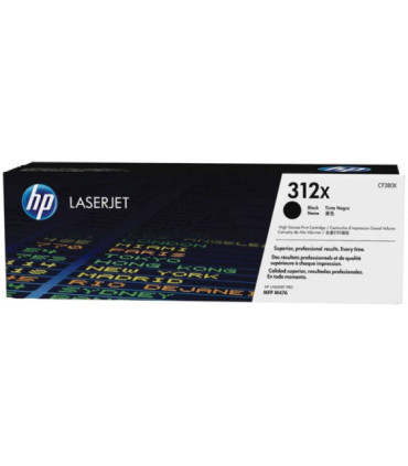Tóner original hp nº312x xl alta capacidad/ negro