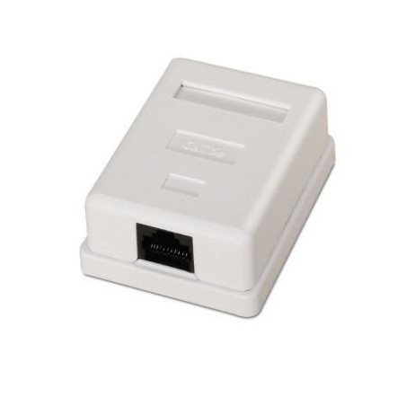 Roseta de superficie aisens a138-0296/ cat.5e/ 1 tomas
