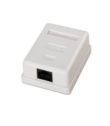 Roseta de superficie aisens a138-0296/ cat.5e/ 1 tomas