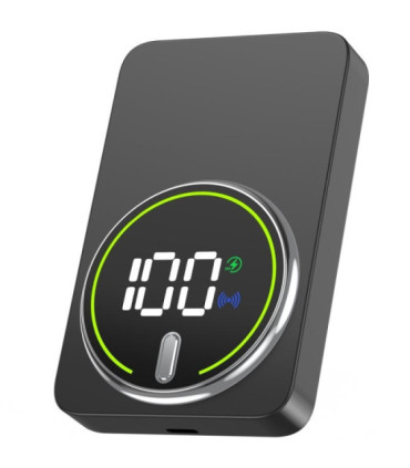 Powerbank 10000mah leotec lepoww20w10k/ 20w/ wireless/ negra/ incluye cable usb tipo-c