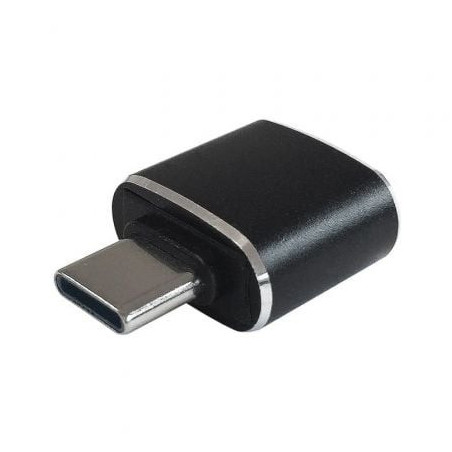 Adaptador usb 3.0 tipo-c aisens a108-0369/ usb tipo-c macho - usb hembra