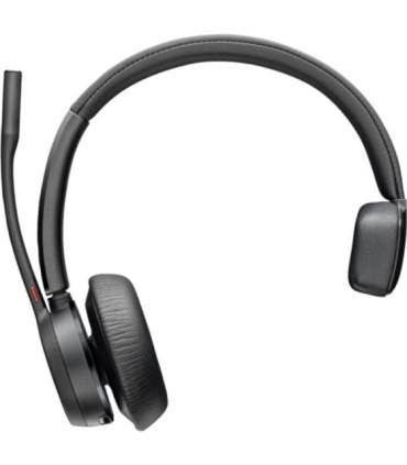 Auricular inalámbrico poly voyager 4310 + adaptador bt700/ con micrófono/ bluetooth/ negro