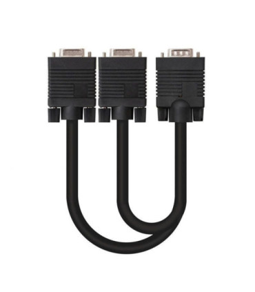 Cable duplicador vga nanocable 10.15.2000/ vga macho - 2x vga hembra