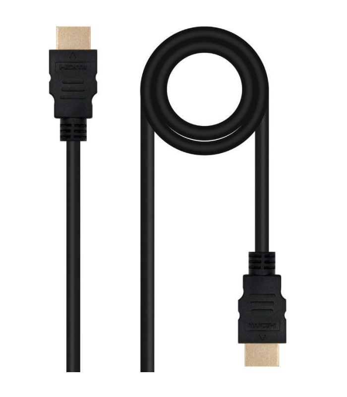 Cable hdmi 2.0 4k nanocable 10.15.3801-l150/ hdmi macho - hdmi macho/ 1.5m/ negro