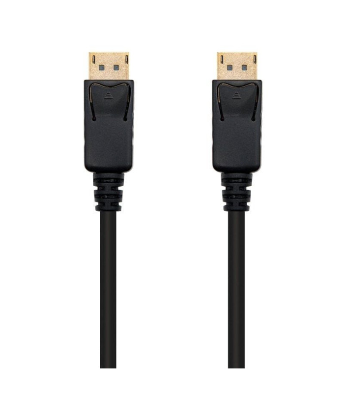 Cable displayport 1.2 4k nanocable 10.15.2301-l150/ displayport macho - displayport macho/ 1.5m/ negro