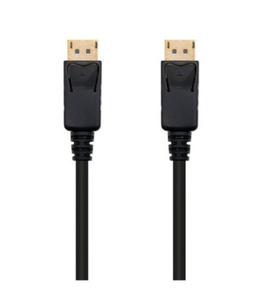 Cable displayport 1.2 4k nanocable 10.15.2301-l150/ displayport macho - displayport macho/ 1.5m/ negro