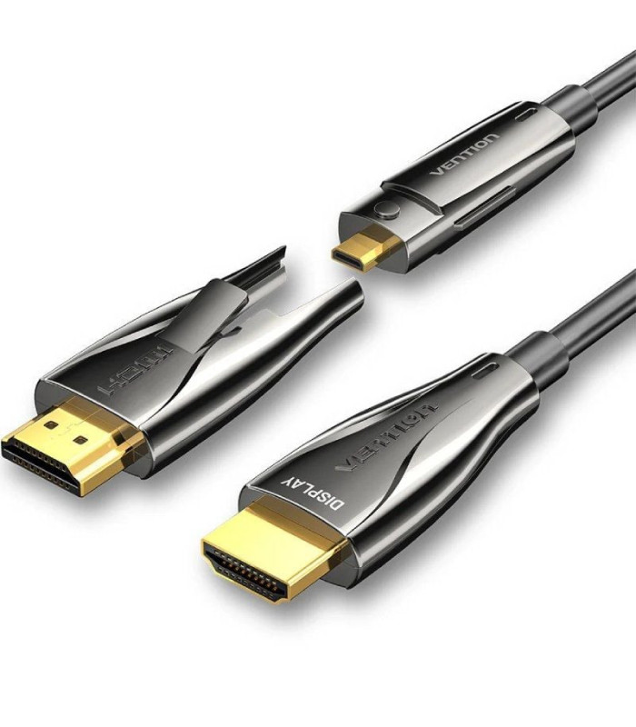 Cable hdmi vention alpbq/ hdmi macho - micro hdmi macho/ hdmi macho/ 30m/ negro
