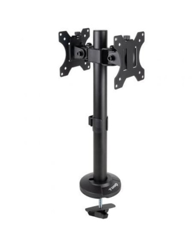 Soporte para 2 monitores tooq db1132tn-b/ hasta 8kg