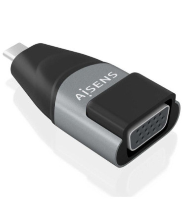 Adaptador usb tipo-c aisens a109-0863/ usb tipo-c macho/ vga hembra