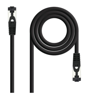 Cable de red rj45 sstp nanocable 10.20.2001-bk cat.8.1/ 1m/ negro