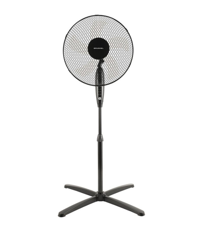 Ventilador de pie grunkel fan-165x ng/ 50w/ 5 aspas 40cm/ 3 velocidades