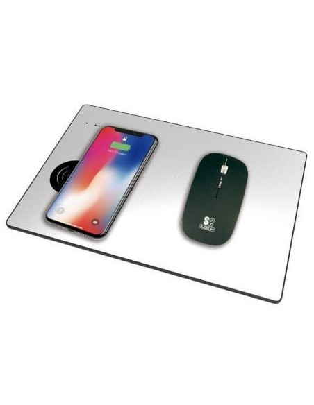 Alfombrilla de carga inalámbrica subblim 10wal01/ 287 x 197 x 4mm