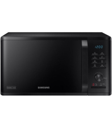 Microondas samsung mg23k3515ak/e1/ 1250w/ capacidad 23l/ función grill/ negro