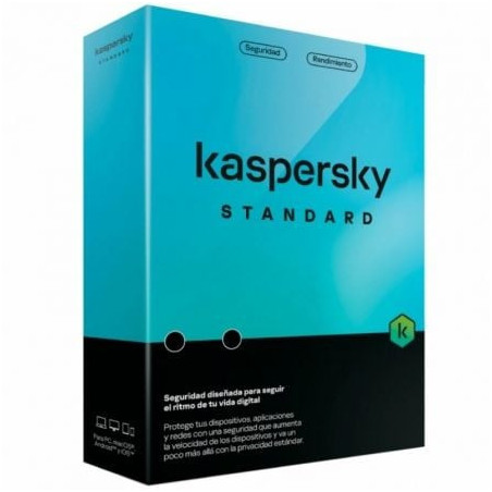 Antivirus kaspersky standard/ 1 dispositivo/ 1 año