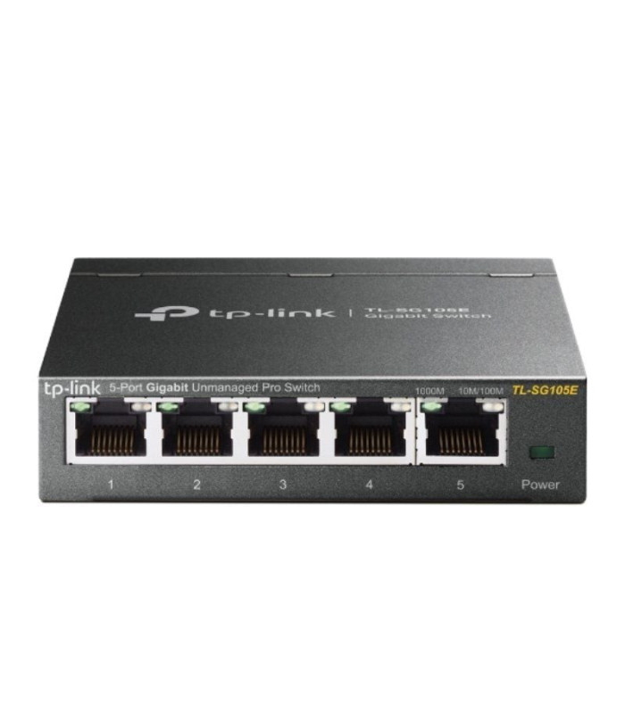 Switch tp-link easy smart tl-sg105e 5 puertos/ rj-45 10/100/1000