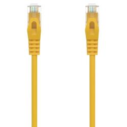 Cable de Red RJ45 AWG24 UTP Aisens A145-0563 Cat.6A/ LSZH/ 25cm/ Amarillo