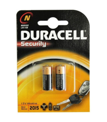 Pack de 2 pilas n cell duracell mn9100b2/ 1.5v/ alcalinas