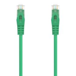 Cable de Red RJ45 AWG24 UTP Aisens A145-0580 Cat.6A/ LSZH/ 1m/ Verde
