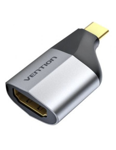 Adaptador usb tipo-c vention tcah0/ usb tipo-c macho -...