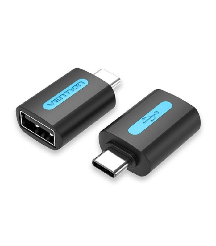 Adaptador usb 2.0 vention cdtb0/ usb tipo-c macho - usb hembra