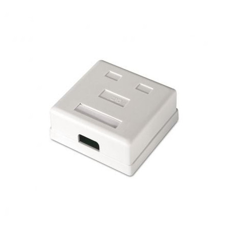 Roseta de superficie aisens a139-0302/ cat.6/ 2 tomas