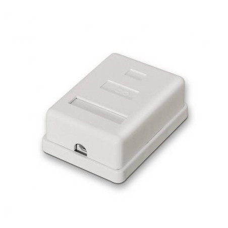Roseta de superficie aisens a139-0303/ cat.6/ 1 toma