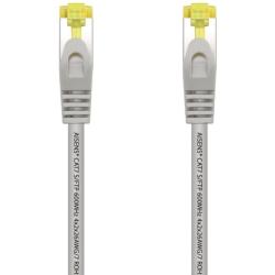 Cable de Red RJ45 S/FTP Aisens A146-0332 Cat.7/ 25cm/ Gris