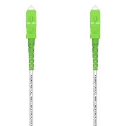 Cable de Fibra Óptica G657A2 3.0 Aisens A152-0497/ LSZH/ 7m/ Blanco