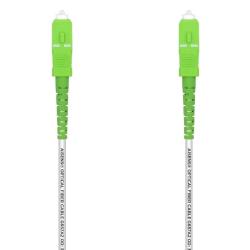 Cable de Fibra Óptica G657A2 3.0 Aisens A152-0498/ LSZH/ 10m/ Blanco