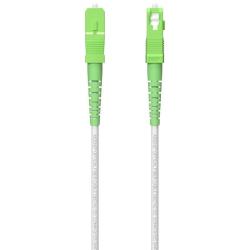 Bobina de Fibra Óptica G657A2 3.0 9/125 SMF Aisens A152-0620/ LSZH/ 200m/ Blanco