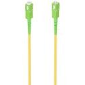 Cable de Fibra Óptica G657A2 3.0 9/125 SMF Aisens A152-0983/ LSZH/ 7m/ Amarillo