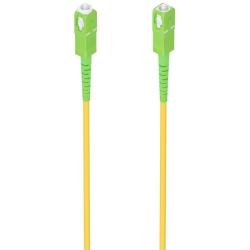 Cable de Fibra Óptica G657A2 3.0 9/125 SMF Aisens A152-0985/ LSZH/ 15m/ Amarillo