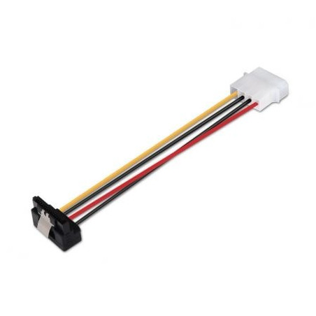 Cable alimentación sata aisens a131-0163/ molex 4 pin macho - sata hembra/ hasta 54w/ 16cm