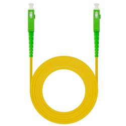 Cable de Fibra Óptica G657A2 Nanocable 10.20.0020/ LSZH/ 20m/ Amarillo