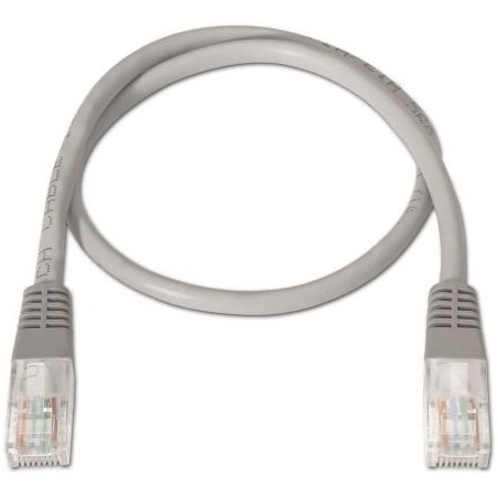 Cable de red rj45 utp aisens a133-0175 cat.5e/ 30cm/ gris