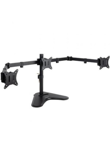 Soporte para 3 monitores tooq db1704tn-b/ hasta 7kg