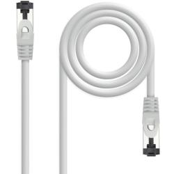 Cable de Red RJ45 SSTP Nanocable 10.20.2002 Cat.8.1/ 2m/ Gris