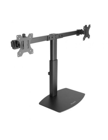 Soporte para 2 monitores tooq db1727tn-b/ hasta 6kg