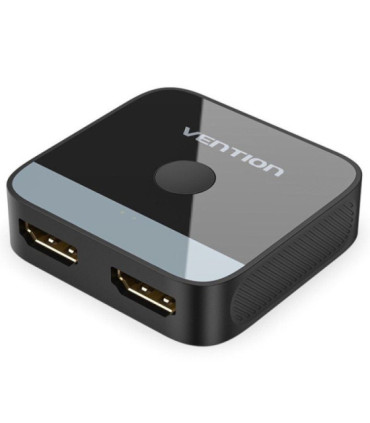 Switch conmutador 4k hdmi 2.0 bidireccional vention akob0 hdmi hembra - 2x hdmi hembra