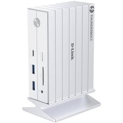 Docking Thunderbolt 4 D-Link DUF-E01/E/ 5xUSB/ 2xUSB Tipo-C/ 2xThunderblot/ 1xDisplayPort/ 1xHDMI 4K/ 1xRJ45/ 1xJack 3.5/ 1xLect