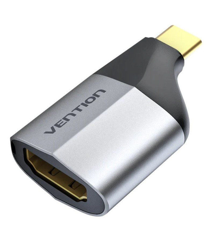 Adaptador usb tipo-c vention tcah0/ usb tipo-c macho - hdmi hembra